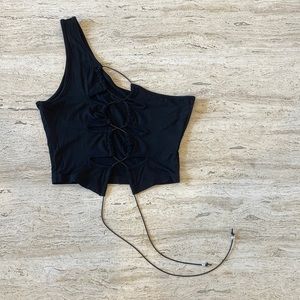 *SOLD* Shein one shoulder tube top